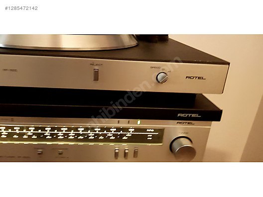 Rotel Power Amfi - ROTEL PİKAP/RADYO/TEYP/AMFI 4 PARCA