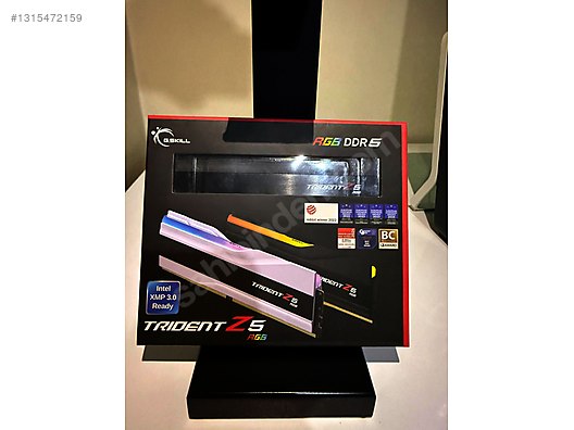 GSKILL 48 GB (2X24) TRIDENT Z5 SİYAH DDR5 6800mhz CL34 sahibinden