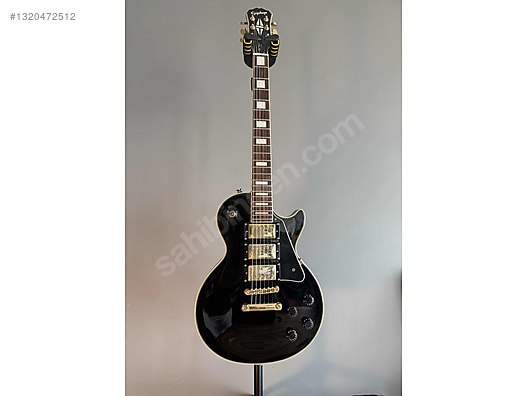 Epiphone Les Paul Custom Black Beauty Elektro Gitar on sahibinden