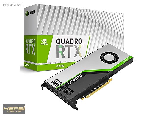 NVIDIA Quadro RTX4000 8GB DDR5 (256 Bit) Ekran Kartı sahibinden