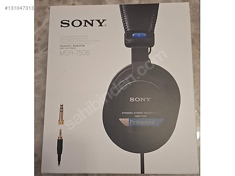 Sony MDR-7506 Professional DJ Kulaklık sahibinden.comda - 1310473139