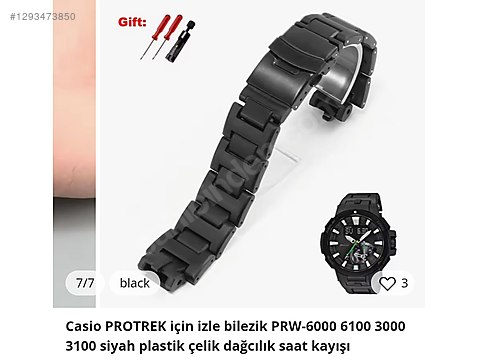 CASIO PROTREK 稼動品 casio protrek saat kordonu on sahibinden.com - 1293473850
