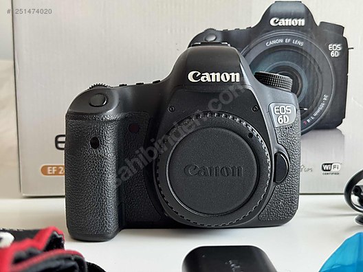 Canon EOS 6D DSLR Dijital Fotoğraf Makinesi Fiyatları & Modelleri
