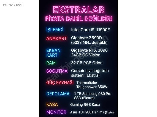 Used & Brand New Items / Gaming & Gamers Exclusive / Gaming PC / Desktop Gaming PC / PC-OEM