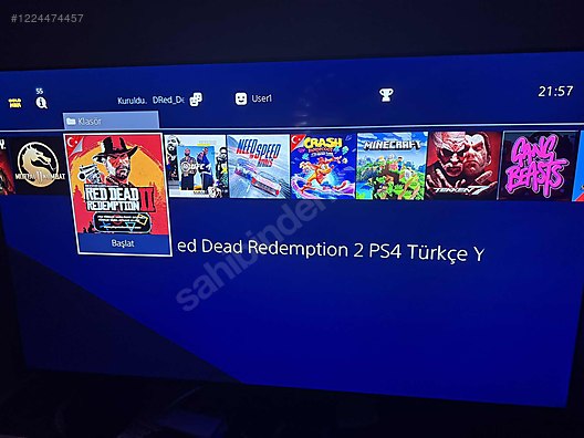 İkinci El ve Sıfır Alışveriş / Oyunculara Özel / Oyun Konsolu / PlayStation 4