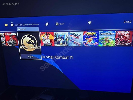 İkinci El ve Sıfır Alışveriş / Oyunculara Özel / Oyun Konsolu / PlayStation 4