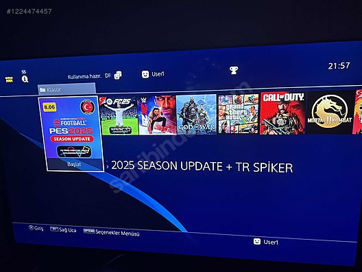 İkinci El ve Sıfır Alışveriş / Oyunculara Özel / Oyun Konsolu / PlayStation 4