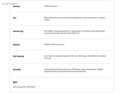 Intel Core i7 Asus Oyuncu Laptop