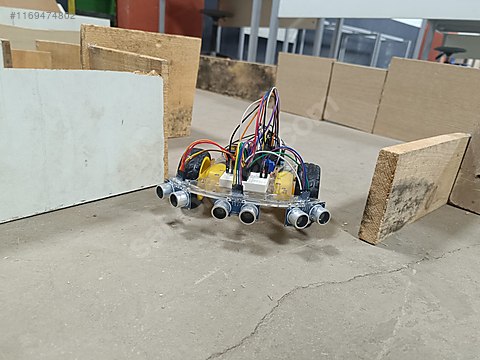 Arduino UNO - 2WD Labirent Çözen Robot at sahibinden.com - 1169474802