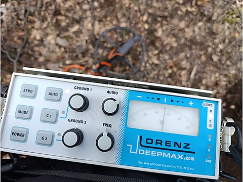 2.EL LORENZ DEEPMAX X3-İBRELİ// ALMAN TEKNOLOJİ - Metal Dedektörü