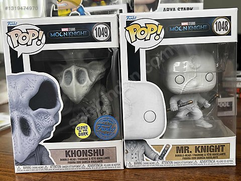 Funko Pop! Moon Knight & Mr. Knight セット Sinema & Dizi / Funko pop Moon Knight - Mr. Knight ve Khonshu