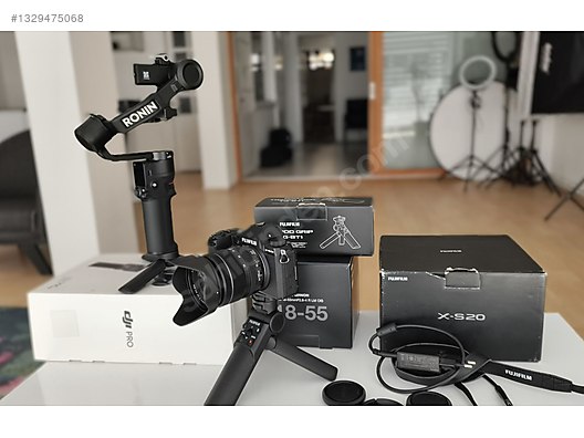 Aynasız / Fujifilm / X-S20 / Fuji XS 20 18.55 2.8 lens tripod grip