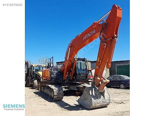 HITACHI ZX210LCH-7 PALETLİ EKSKAVATÖR + OKADA TOP-203J KIRICI