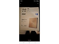 Asus SDR W-08U9M-U ZENDRIVE HARİCİ SLİM DVD-YAZICI-ALTIN