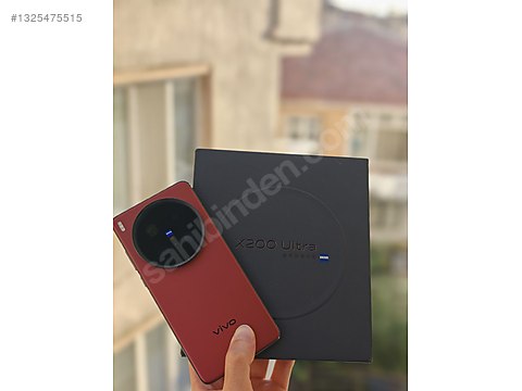 【極美品・おまけ有】16/512 vivo X200 Ultra レッド 512 GB Kırmızı Vivo X200 Ultra Cep Telefonu - 1325475515