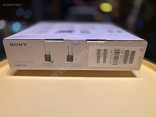 SONY UWP-D21 Kablosuz Yaka Mikrofonu sahibinden.comda - 1293475527