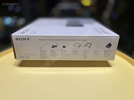 SONY UWP-D21 Kablosuz Yaka Mikrofonu sahibinden.comda - 1293475527