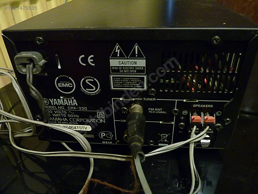 Yamaha cd receiver crx - 330 on sahibinden.com - 1323475535