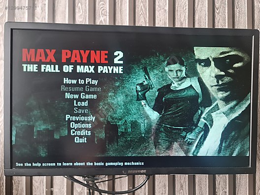 max payne 2 maxpayne2 orijinal kutulu pc bilgisayar oyunu on