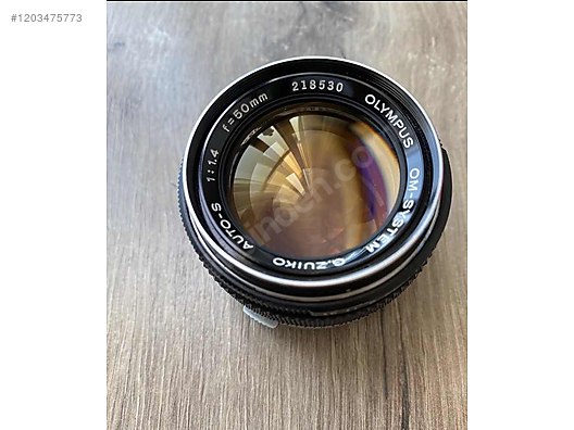 Lensler / Olympus OM G.Zuiko Auto-S 50mm f/1.4 MF Lens sahibinden