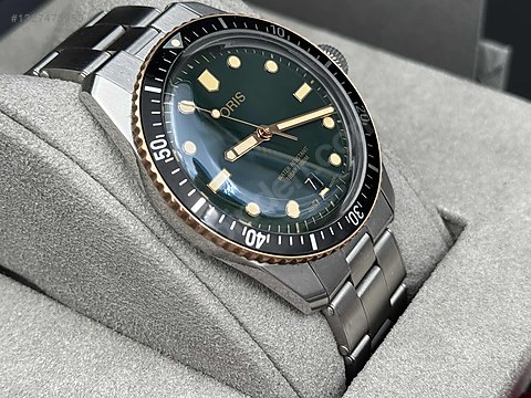 Oris / Oris Divers Sixty-Five Full Set Green Bronze on sahibinden