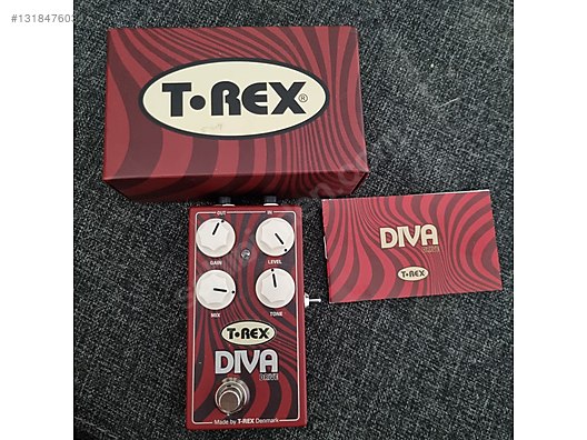 T-Rex Diva Overdrive - Efekt Pedalı ve Diğer Enstrüman Yan
