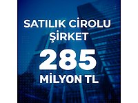 ŞİRKET BİRLEŞTİRMESİNE UYGUN 285 MİLYON CİROLU LTD #1283476149