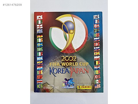 Sport Cards / Panini Fifa 2002 Dünya Kupası Çıkartma Albümü on