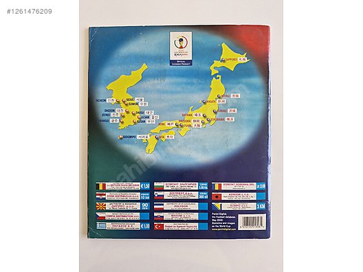 Sport Cards / Fifa 2002 Panini Dünya Kupası Çıkartma Albümü on
