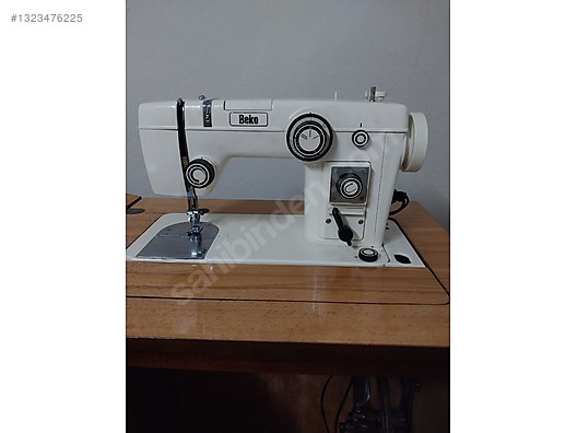ÇOK TEMİZ, NOSTALJİK VE EKSİKSİZ BEKO SÜPER OTOMATİK ZİG ZAG DİK