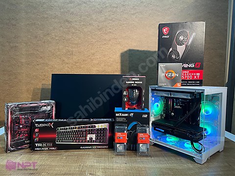 PC OEM RYZEN 5 3500X 16 GB RAM 256 M2 RX 5700 XT 27 NC