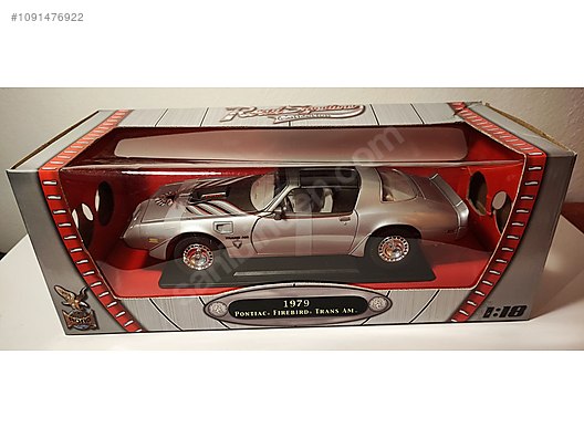 Yat Ming 1979 Pontiac Freebird Trans AM, Grey 1/18 Model Car