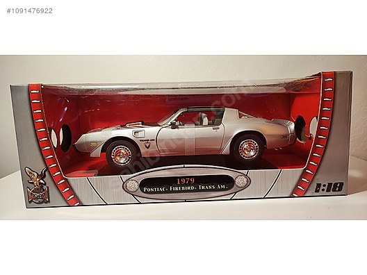 Yat Ming 1979 Pontiac Freebird Trans AM, Grey 1/18 Model Car