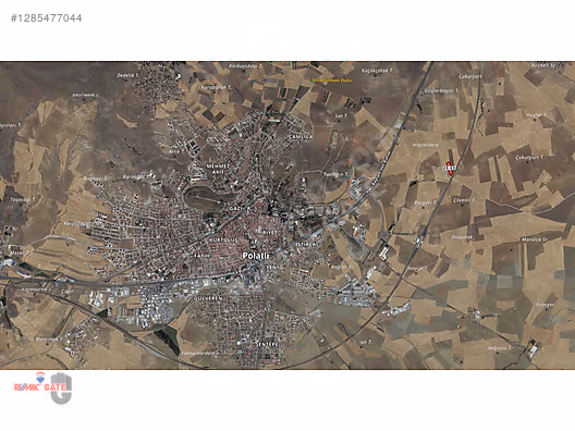 POLATLI İstiklil Mh. Satılık 2.145 m² Satılık Tarla