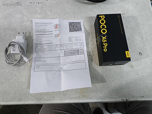 İkinci El ve Sıfır Alışveriş / Cep Telefonu & Aksesuar / Cep Telefonu / Xiaomi / Poco X6 Pro