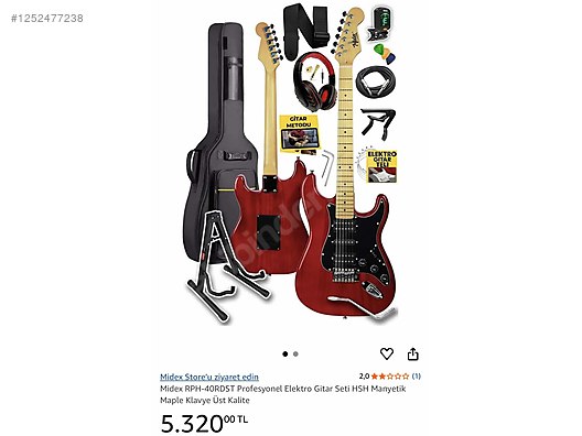 İkinci El ve Sıfır Alışveriş / Müzik / Müzik Aletleri / Telli Çalgılar / Gitar / Elektro