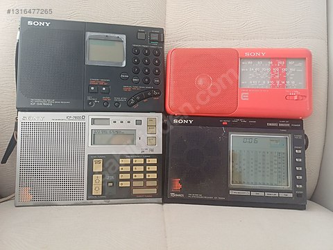 Sony Dijital Portatif Radyo - SONY ICF-SW7600G,ICF-7600D,ICF