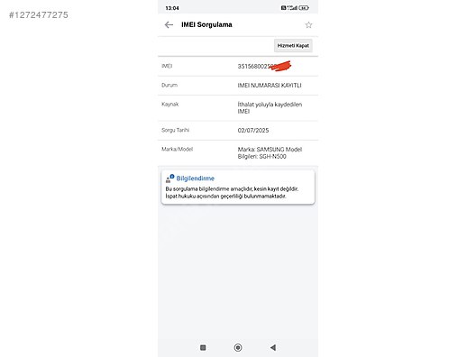 İkinci El ve Sıfır Alışveriş / Cep Telefonu & Aksesuar / Cep Telefonu / Nokia / 3310