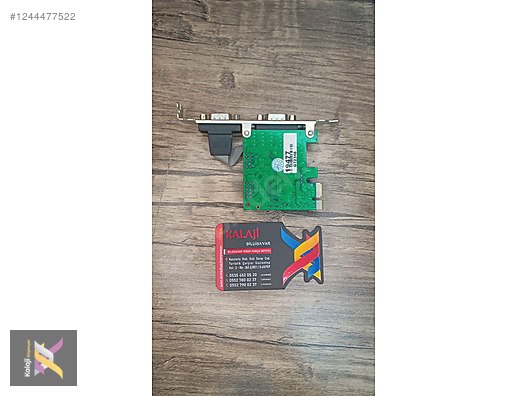 SSU 2-Port RS-232 Serial Ports PCI-E Express Card with Full & Lo - Alışveriş :: Sıfır, İkinci El Ürünlerle sahibinden.com'da