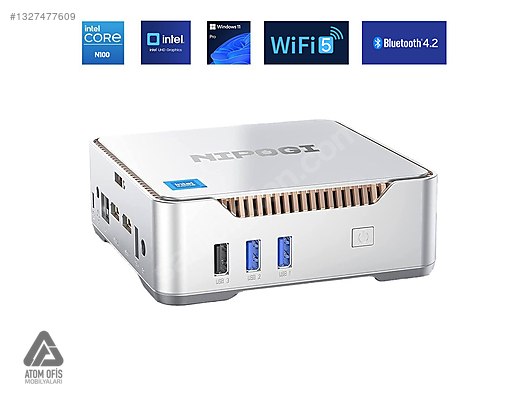 PC-OEM / NiPoGi GK3 PLUS Work N100 12Gen 16GB 256GB W11 Mini PC 50