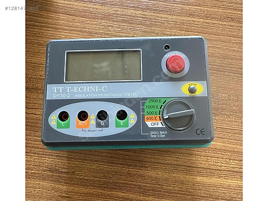 Used & Brand New Items / Electronics / Diagnostic & Test Devices / Insulation Multimeter