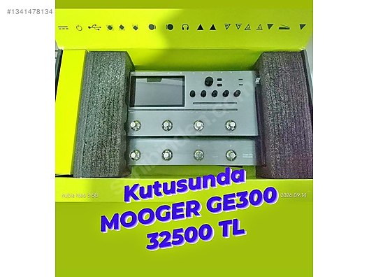 Mooer ge300 kutusunda - Prosesör ve Diğer Enstrüman Yan