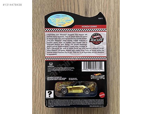 Hot Wheels RLC Honda S2000 Ryu Asada on sahibinden.com - 1314478438