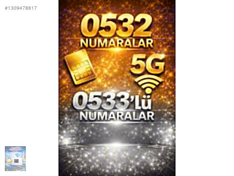 0532 167 08 48 0532li Numara İsteği İçin WhatsApptan Yazınız sahibinden ...