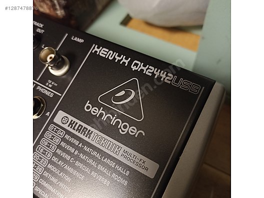 Behringer XENYX QX 2442 USB 24 Kanal Efektli Mikser QX2442USB at