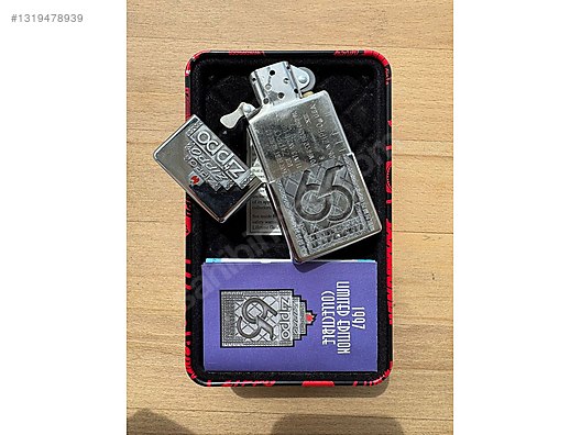 Zippo 65th Anniversary. 1997 Limited Edition on sahibinden.com