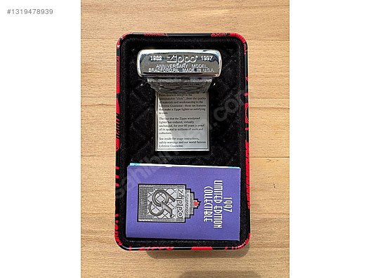 Zippo 65th Anniversary. 1997 Limited Edition on sahibinden.com