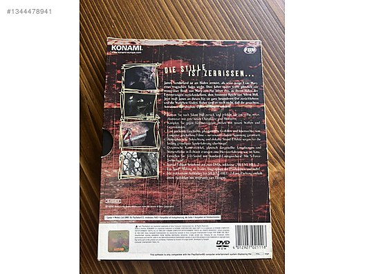 「silent」DVD-BOX Silent Hill 2 PS2 Special Edition Making-of DVD on sahibinden.com