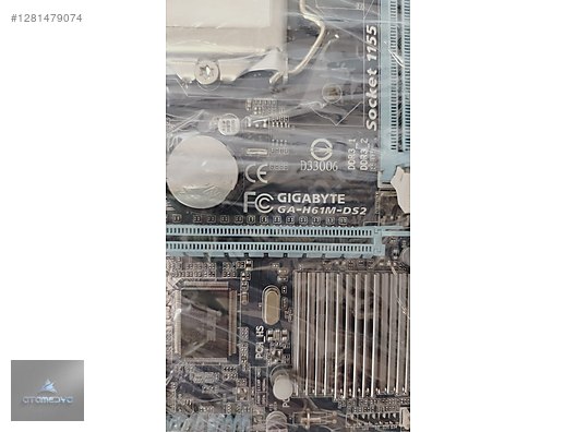 GİGABYTE GA-H61M-DS2 REV2.0 1155 PİN (2.3.NESİL) DDR3 ANAKART - Anakart ve Tüm Masaüstü Bilgisayar Parçaları sahibinden.com'da