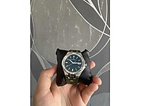 Maurice Lacroix ML-AI1008SS001630-5 Yeşil Deri Kordon Saat